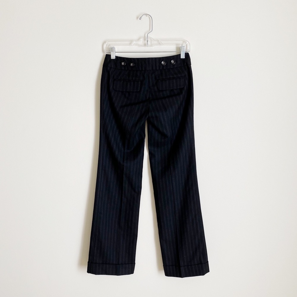 Anthropologie | Cartonnier Black Pinstripe Trouser - Picture 4 of 12
